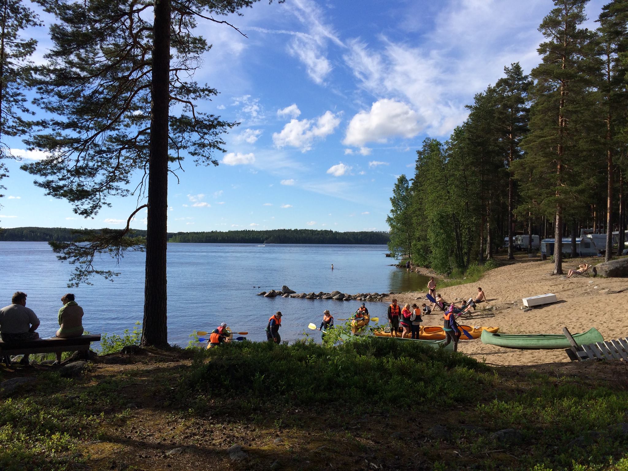 Комплекс для отдыха Koskenselän Lomakylä | Visit Puumala